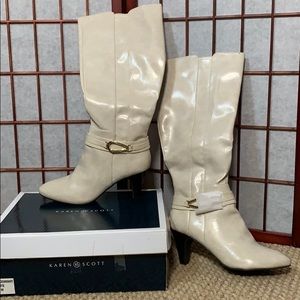Karen Scott Boots - New In Box - 8.5 - White